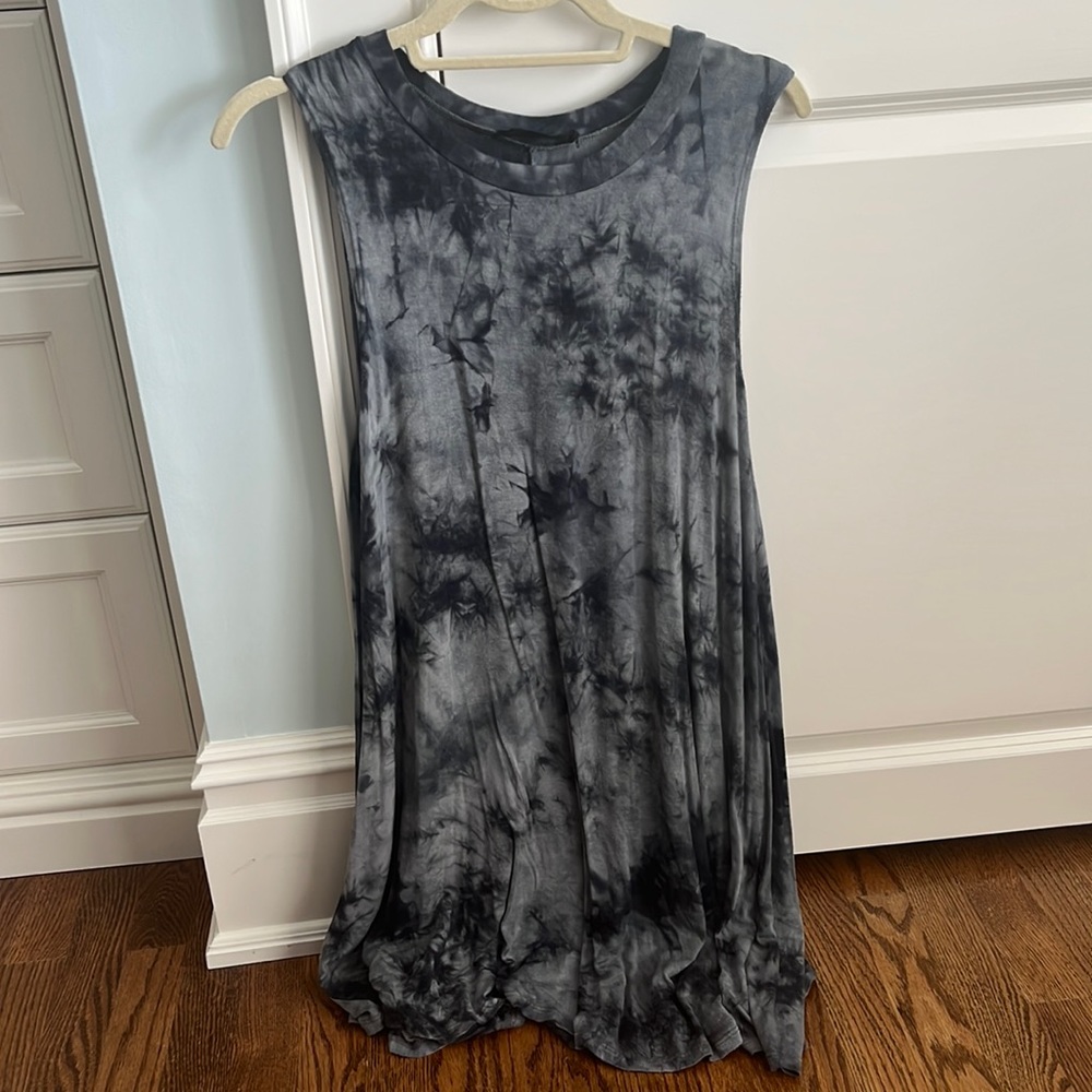 Tie dye Audrey 3+1 super soft mid length dress